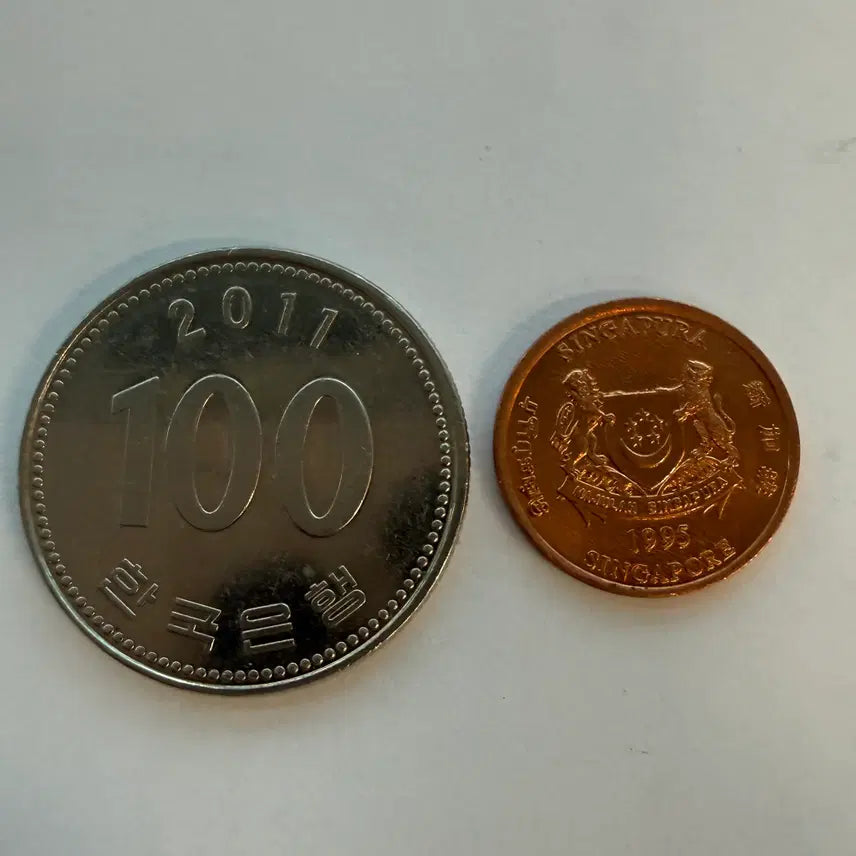 [BUNJANG] Singapore 1 Cent Coin (1995) / 1995년 싱가포르 1센트 동전 S542