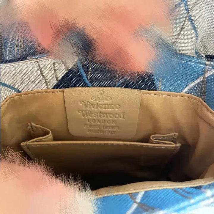 [BUNJANG] Vivienne Westwood Argyle Mini Crossbody Bag / (19.0)비비안웨스트우드 블루 아가일 미니 멀티 크로스백