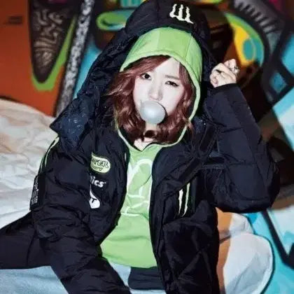 [BUNJANG] Monster Energy x Felltics Duck Down Sunny Padded Jacket / 몬스터 에너지  펠틱스 콜라보 한정판 덕다운 써니 패딩