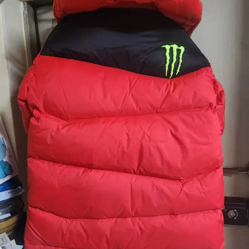 [BUNJANG] Monster Energy x Felltics Duck Down Sunny Padded Jacket / 몬스터 에너지  펠틱스 콜라보 한정판 덕다운 써니 패딩