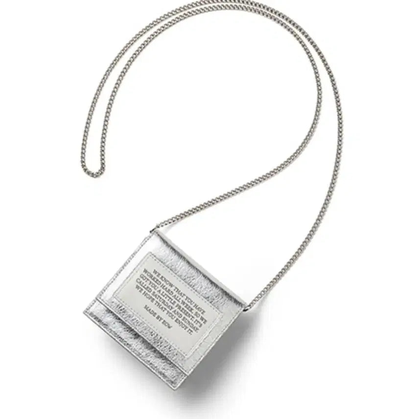 [BUNJANG] eow CRACKER WALLET Mini Bag Silver / eow 이오더블유 CRACKER WALLET 크래커 월렛 미니백 실버