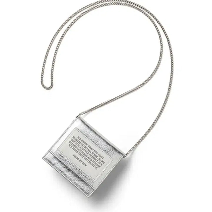 [BUNJANG] eow CRACKER WALLET Mini Bag Silver / eow 이오더블유 CRACKER WALLET 크래커 월렛 미니백 실버