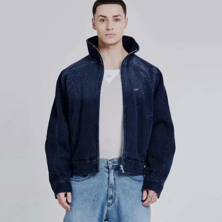 [BUNJANG] 51Percent Denim Zip-Up Jacket / 51퍼샌트 데님 집업