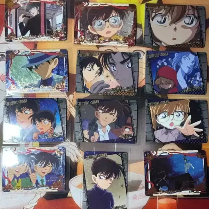 [BUNJANG] Detective Conan Lenticular &amp; Scene Cards (17 pcs) / 명탐정코난 렌티큘러 및 장면카드 17장