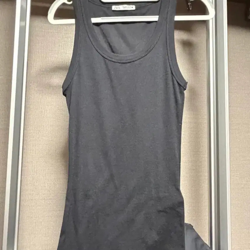 [BUNJANG] ZARA Black Dress & Tank Top Set / 자라 블랙 원피스+나시 세트