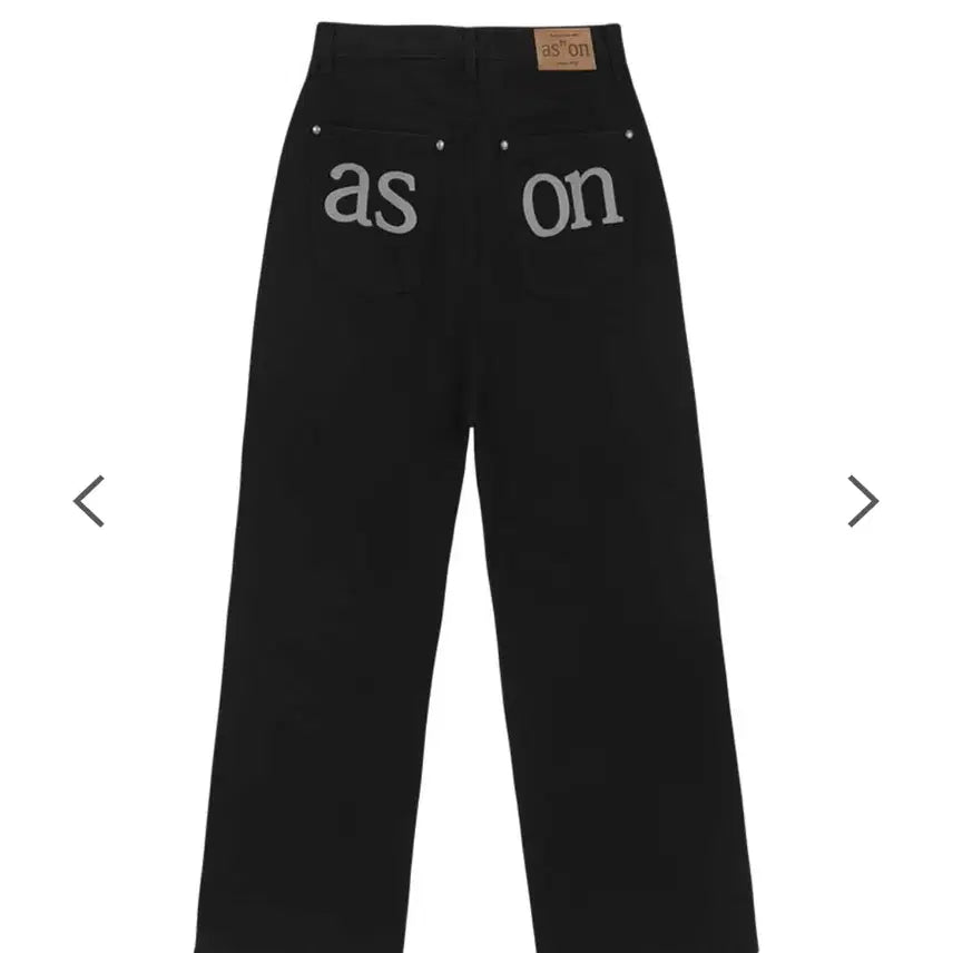[BUNJANG] Az on Smog Wide Pants Black / 애즈온 azon 스모그 와이드 팬츠 블랙