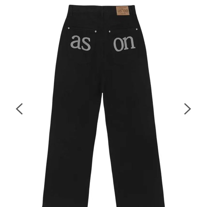 [BUNJANG] Az on Smog Wide Pants Black / 애즈온 azon 스모그 와이드 팬츠 블랙