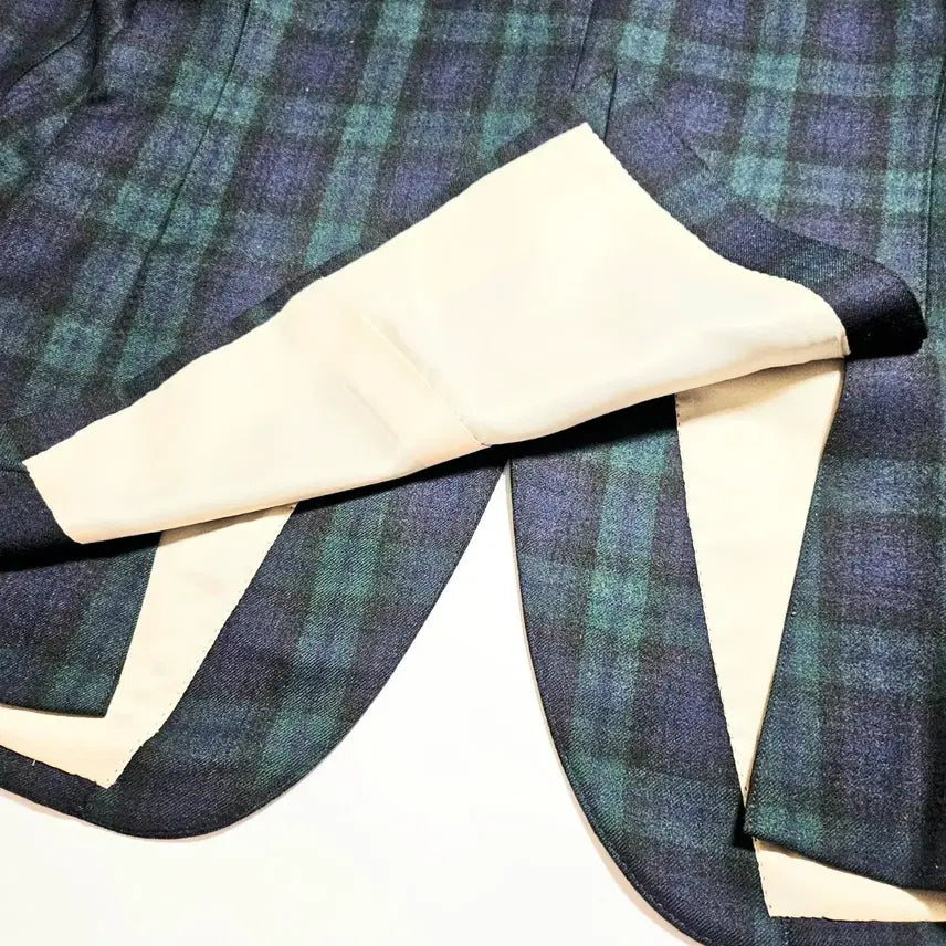 [BUNJANG] I.F+ Classic Tailored Blazer / [100(105)][IF+]일본산 울 클래식 테일러드 블레이져 타탄체크