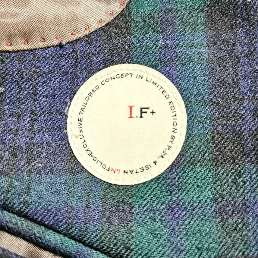 [BUNJANG] I.F+ Classic Tailored Blazer / [100(105)][IF+]일본산 울 클래식 테일러드 블레이져 타탄체크