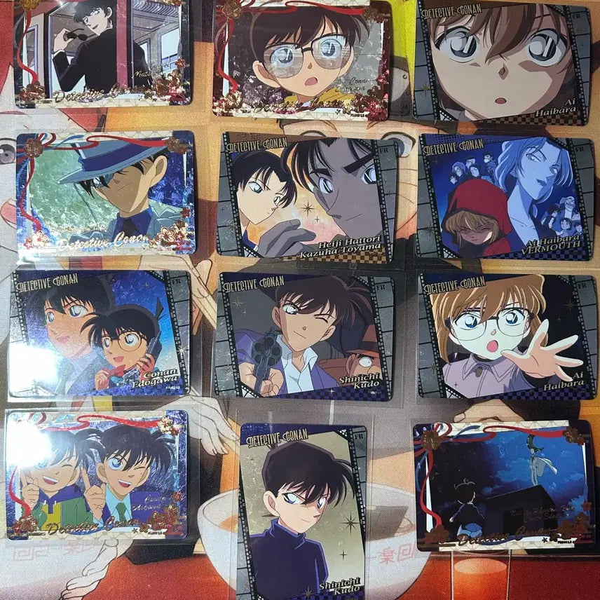 [BUNJANG] Detective Conan Scene Cards 12-Piece Set / 명탐정코난 카드 장면 12장