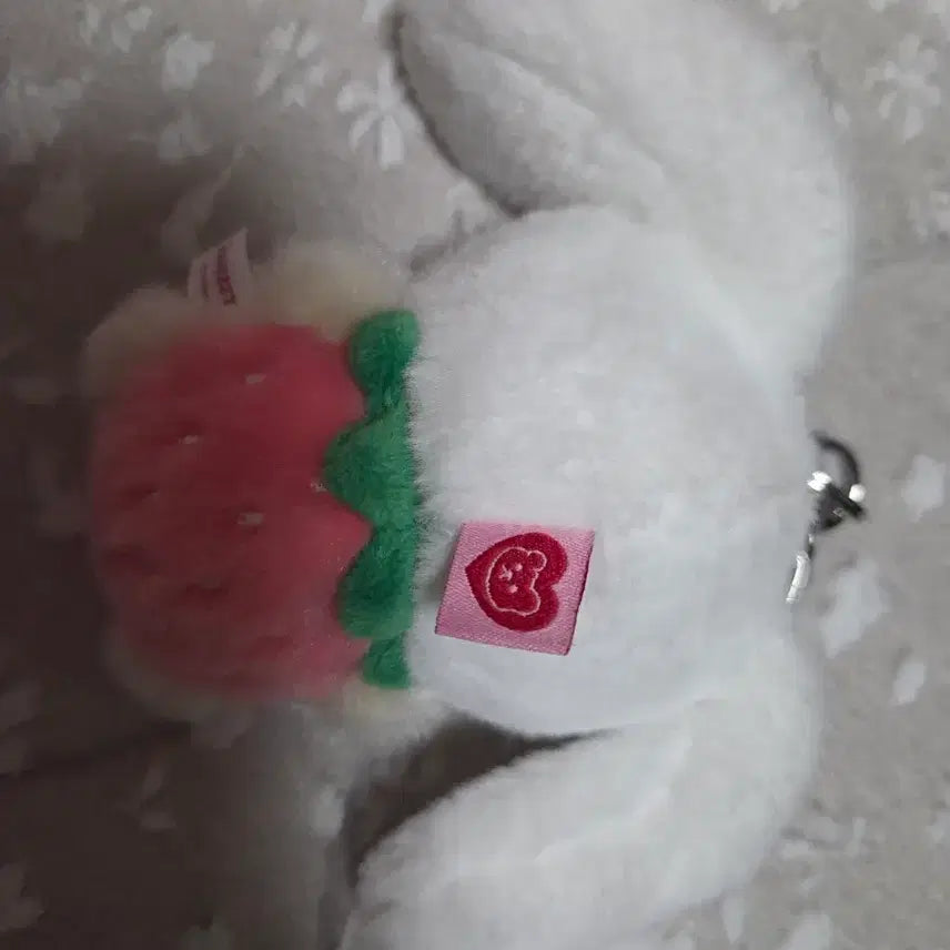 [BUNJANG] Mazzi Strawberry Muffin Doll with Rabbit Hat / 마찌 딸기 머핀 인형 + 토끼 모자