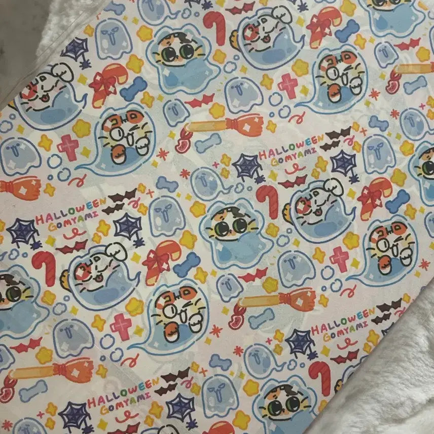 [BUNJANG] A5 Double-Sided Wrapping Paper / a5 양면 랩핑지 50장 판매 포용 포장용품