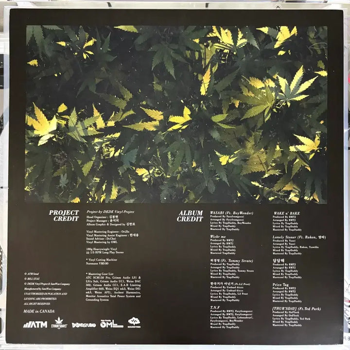 [BUNJANG] Bill Stax Detox LP / 빌스택스 디톡스 lp 판매합니다.