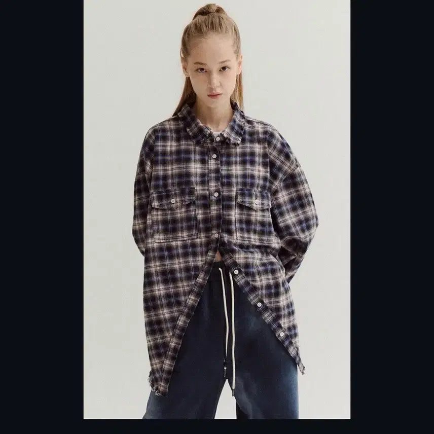 [BUNJANG] ACBF Checkered Shirt / Acbf 셔츠 새상품 anyone can be a fuse