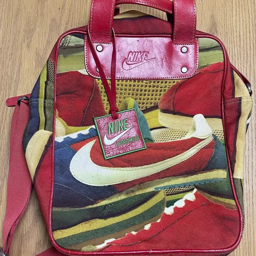 [BUNJANG] Nike Cortez Printed Crossbody Bag / 나이키 코르테즈 프린팅 크로스백
