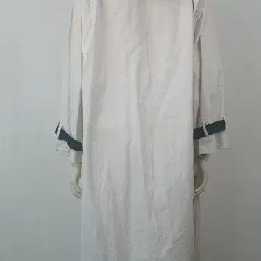 [BUNJANG] Reversible Hooded Long Coat - Ivory / 옷장정리) 리버시블 후드 롱 코트 아이보리