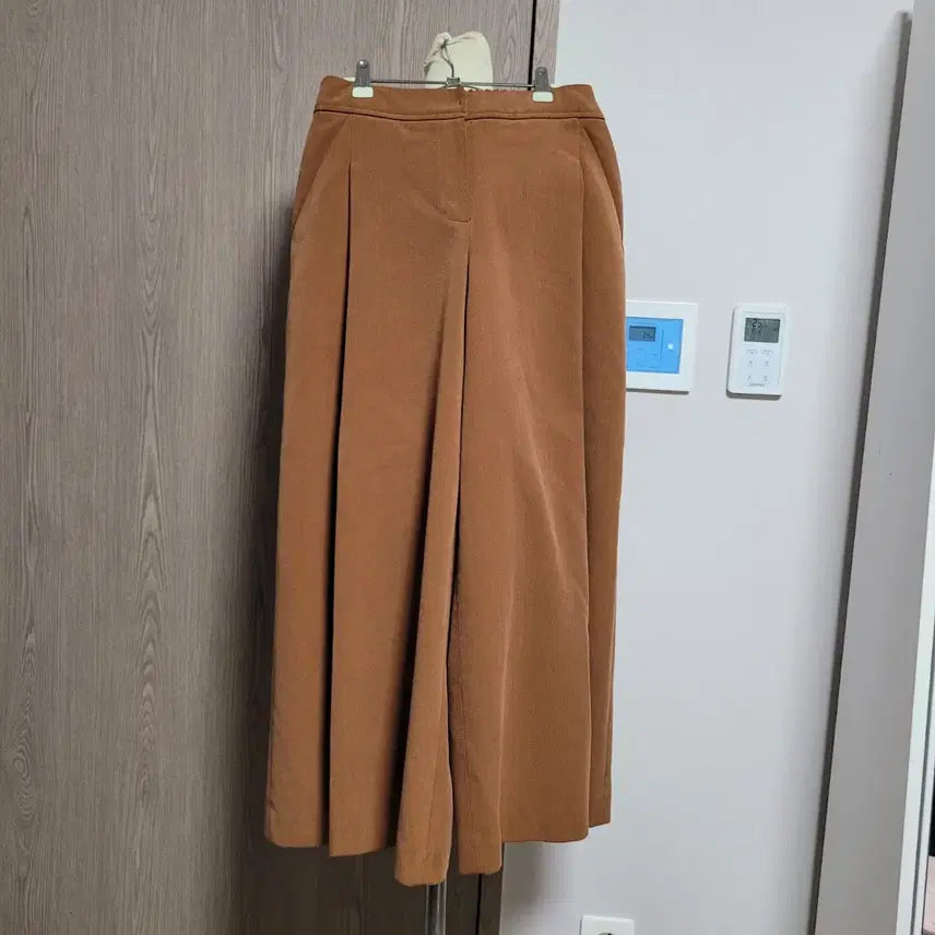 [BUNJANG] Benetton Brown Banded Wide Pants / 파격가!!   베네통  브라운 밴딩 와이드 팬츠