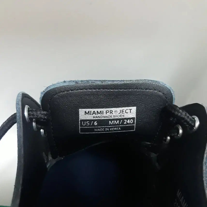 [BUNJANG] Miami Project Leather Shoes (240) / 핸드메이드 마이애미프로젝트 가죽구두 신발 (240)