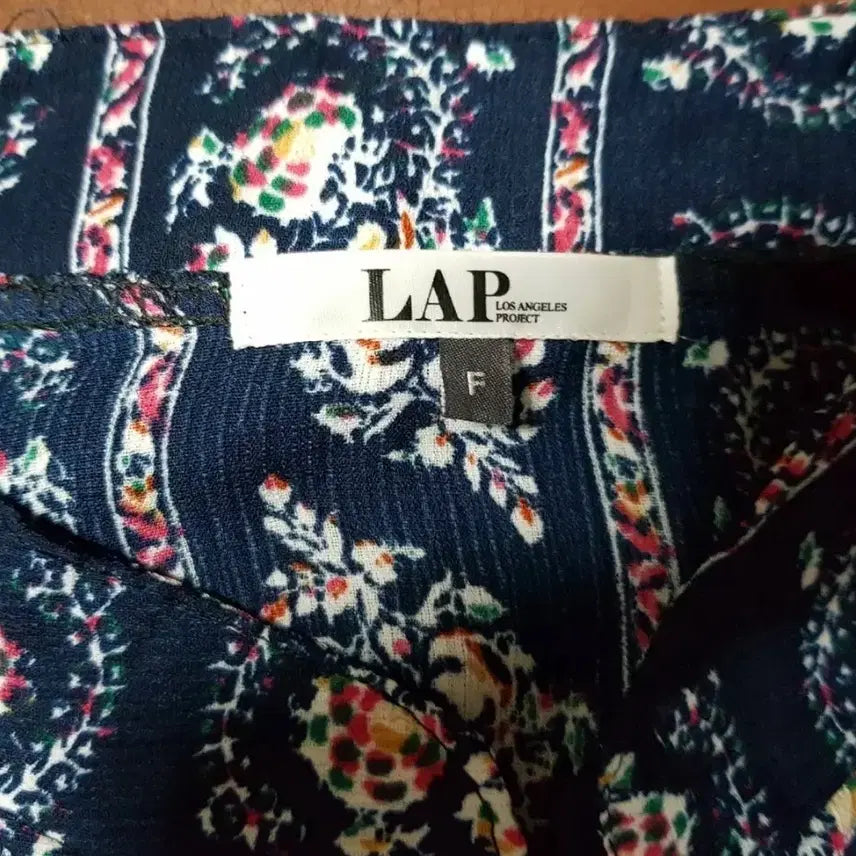 [BUNJANG] LAP Navy Floral Midi Dress / 옷장정리) LAP 네이비 원피스