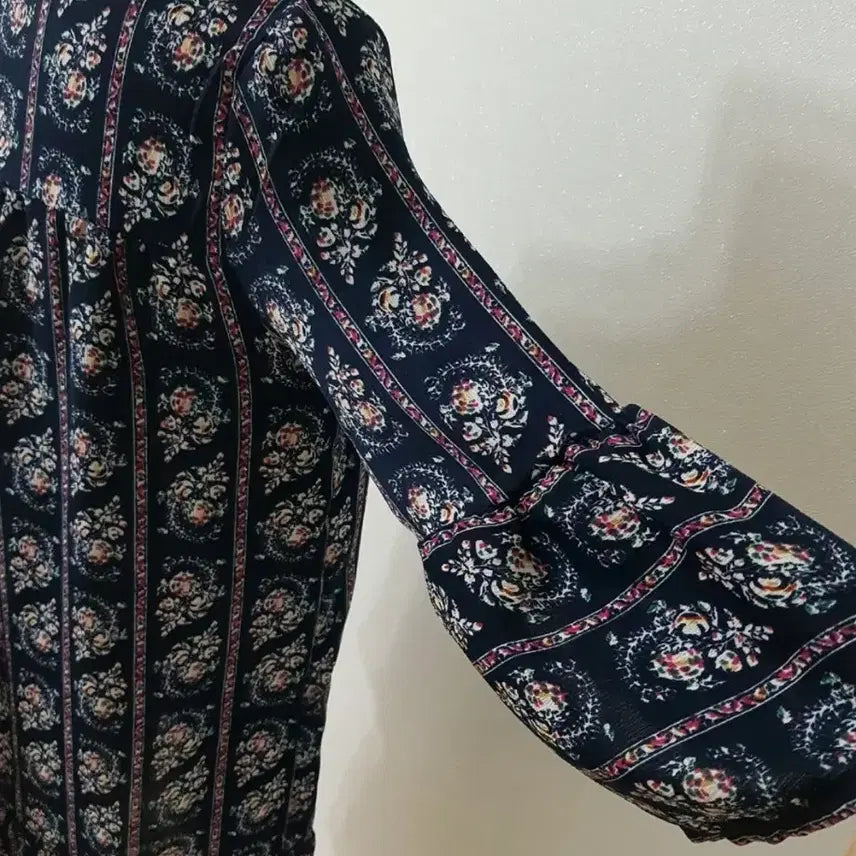 [BUNJANG] LAP Navy Floral Midi Dress / 옷장정리) LAP 네이비 원피스