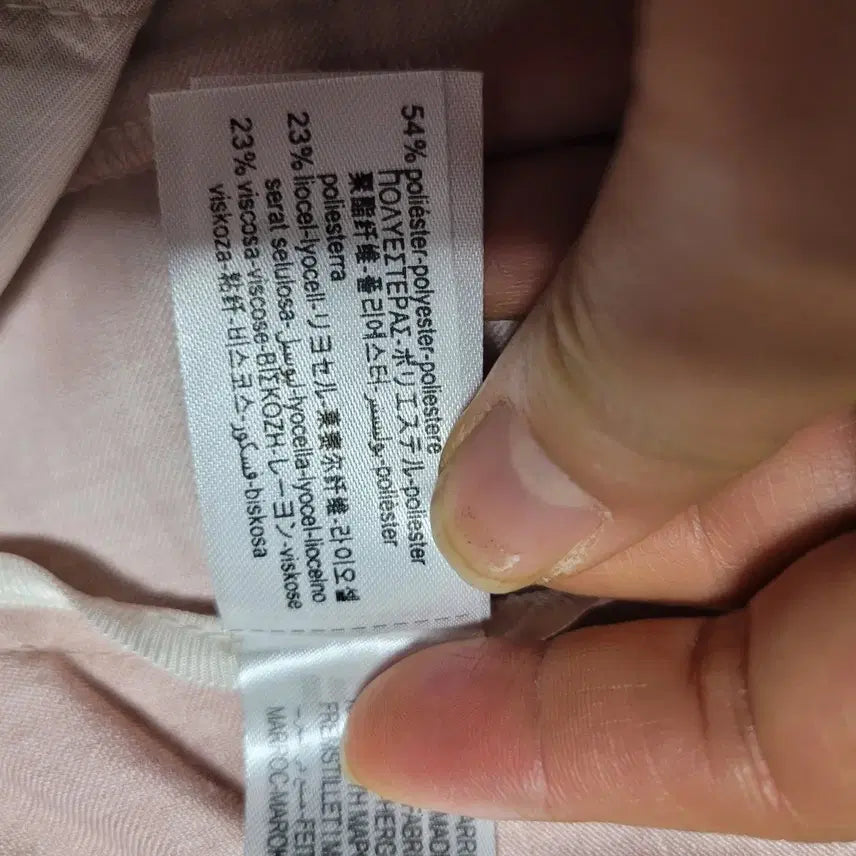 [BUNJANG] ZARA Indian Pink Wide Pants / 자라 상태좋은 인디언핑크 와이드 팬츠