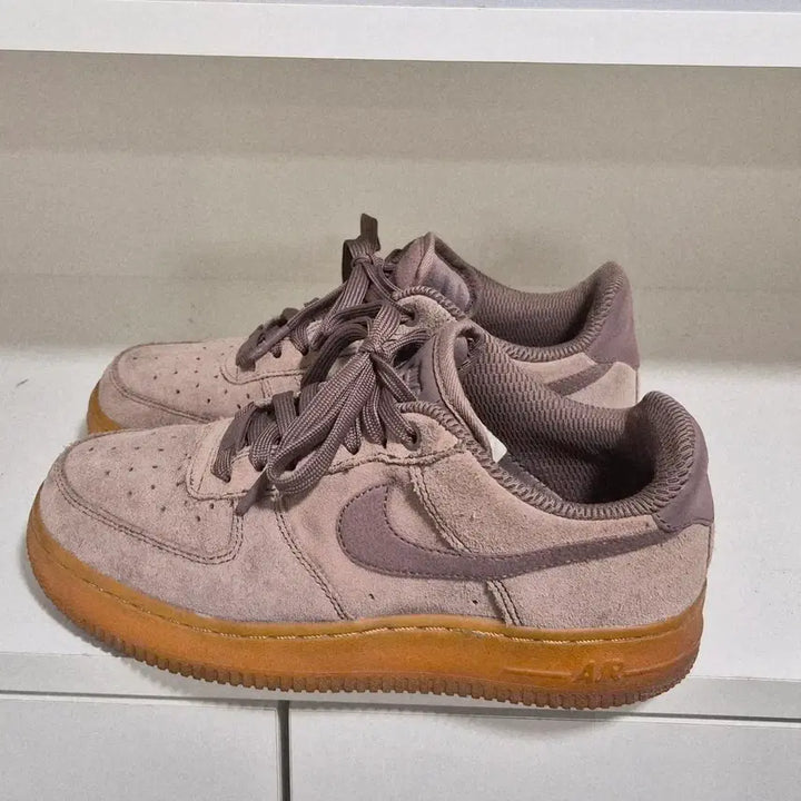 [BUNJANG] Nike Air Force 1 Low Smoky Mauve Suede / 나이키 에어포스1핑크 스웨이드 스모키 모브 235-240