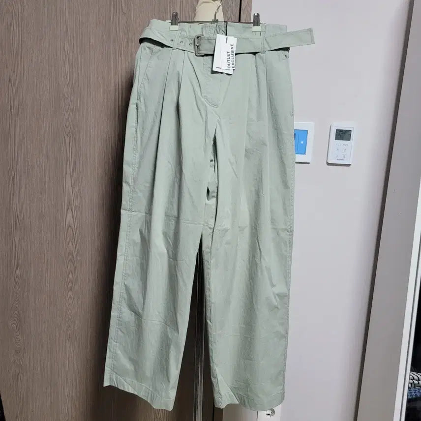 [BUNJANG] VOV Wide Belted Pants / 보브 VOV 미사용품 23년4월식 벨트 와이드 팬츠