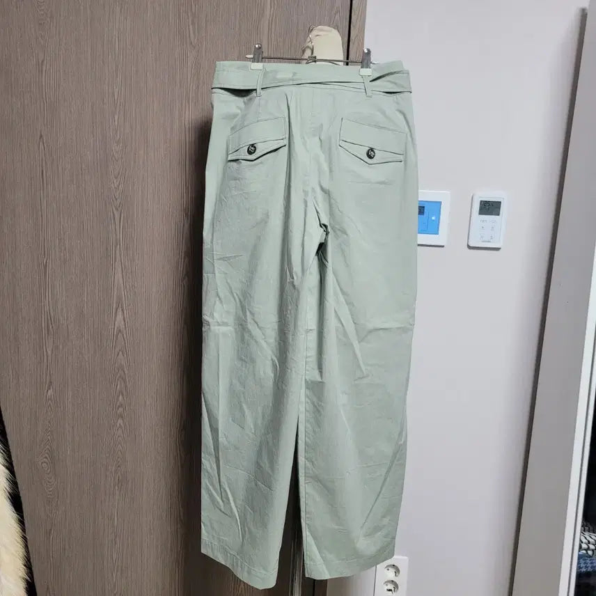 [BUNJANG] VOV Wide Belted Pants / 보브 VOV 미사용품 23년4월식 벨트 와이드 팬츠