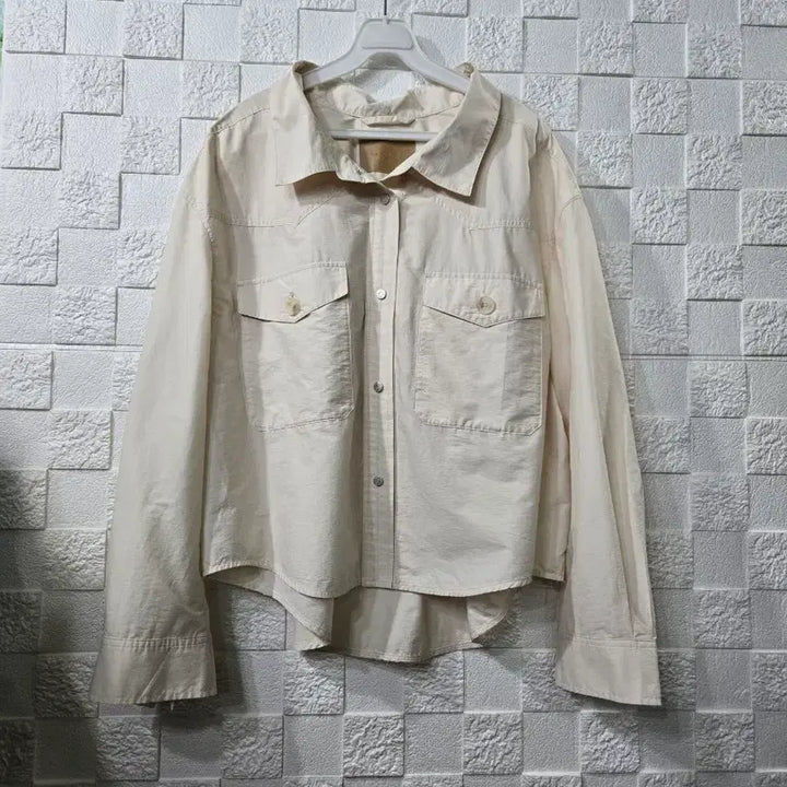 [BUNJANG] System Oversized Spring Jacket / 시스템 오버핏 바스락 21년 셔츠형자켓  상태굿