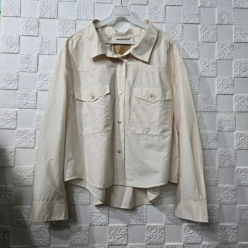 [BUNJANG] System Oversized Spring Jacket / 시스템 오버핏 바스락 21년 셔츠형자켓  상태굿