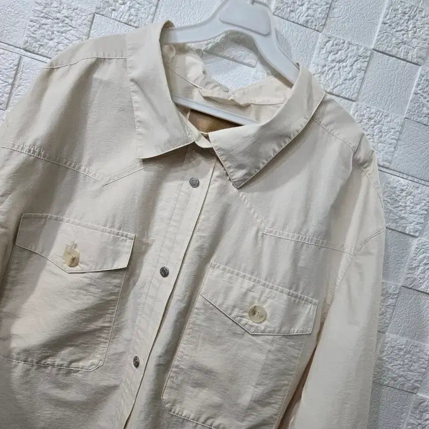 [BUNJANG] System Oversized Spring Jacket / 시스템 오버핏 바스락 21년 셔츠형자켓  상태굿