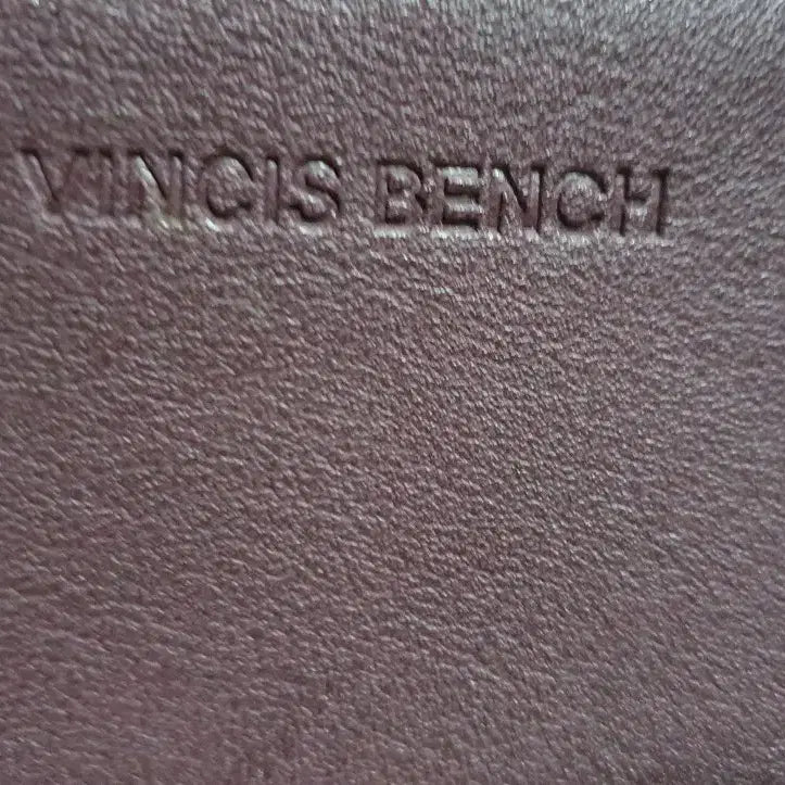 [BUNJANG] VINCIS BENCH Leather Shoulder/Crossbody Bag / 빈치스벤치 (VINCIS BENCH) 가죽 숄드, 크로스백