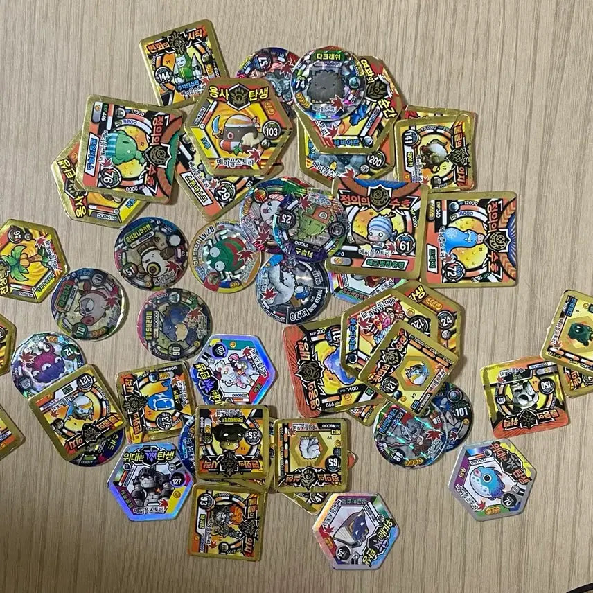 [BUNJANG] MapleStory & Pokemon Card Bundle (600) / 메이플스토리,포켓몬 딱지 600장