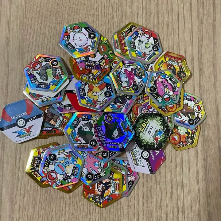 [BUNJANG] MapleStory & Pokemon Card Bundle (600) / 메이플스토리,포켓몬 딱지 600장