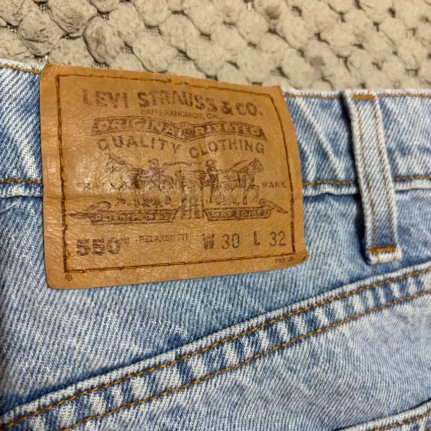 [BUNJANG] Levi's 550 Orange Tab Jeans / 리바이스 550 (30,32) 오렌지탭