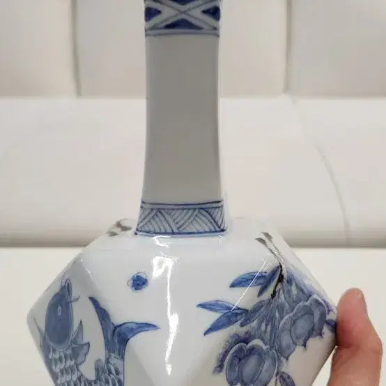 [BUNJANG] Seokdam Ceramic 12-Sided Wine Bottle / 석담도예 십이각주병