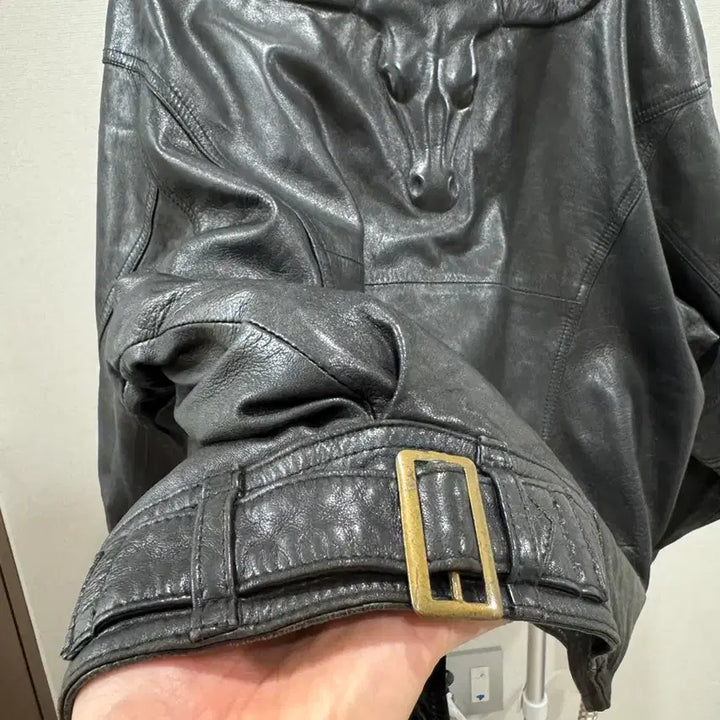 [BUNJANG] Lancetti Men's Lambskin Leather Jacket / 란체티 남성 양가죽 자켓
