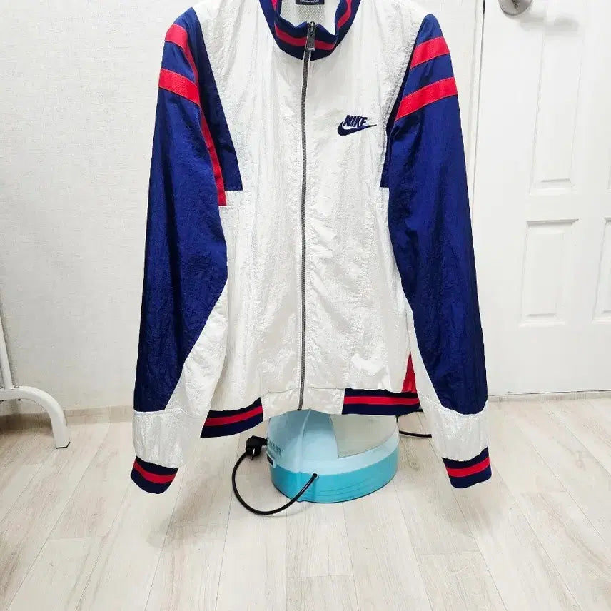 [BUNJANG] Nike 1993 Reissue Track Top Windbreaker / (100~105)L우주매물 나이키1993 리이슈[화이트블루]트랙탑바람막이