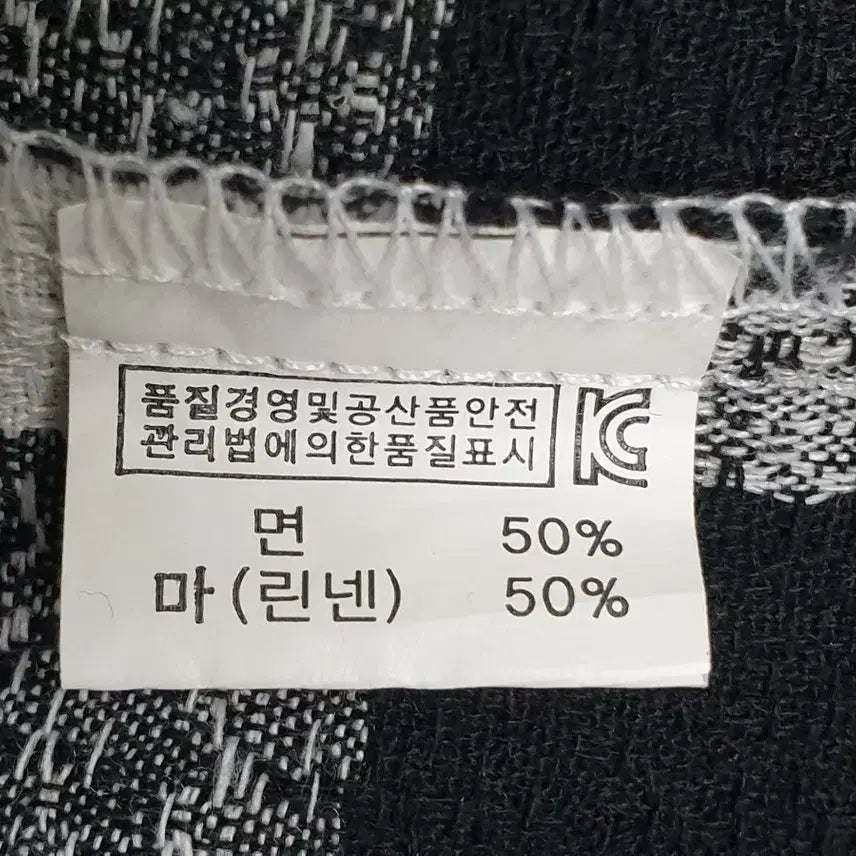 [BUNJANG] Franko Checkered Casual Jacket Black/White 95 / 프랭코 체크 캐주얼 자켓 블랙/화이트 95