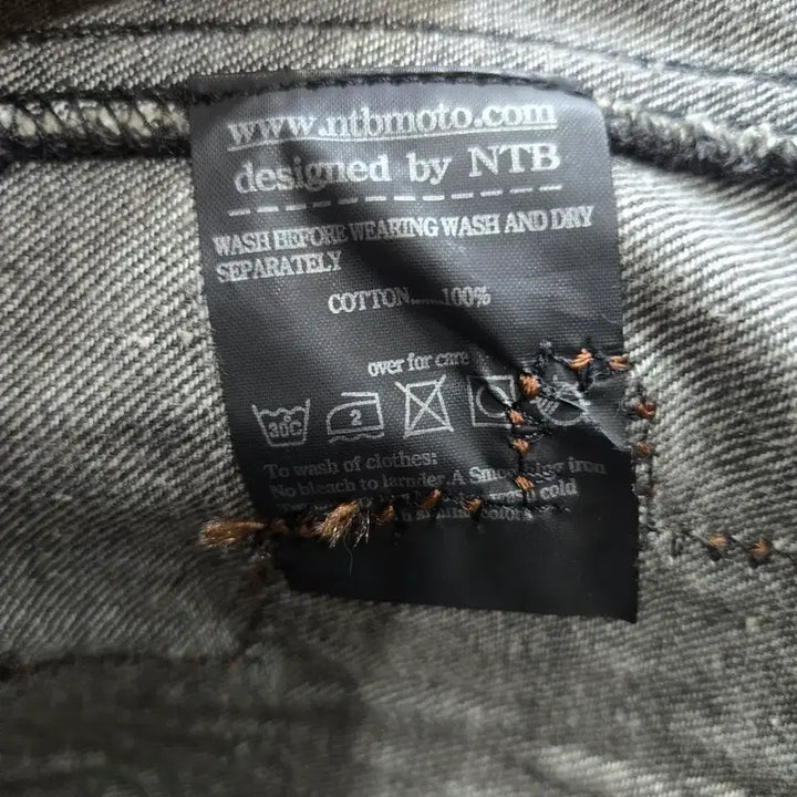 [BUNJANG] Harley-Davidson Denim Biker Vest / 할리데이비슨 데님 바이커 베스트 조끼