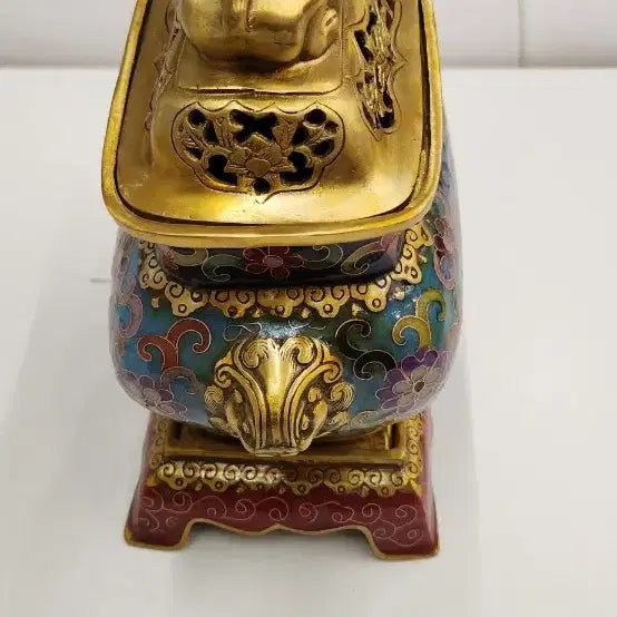 [BUNJANG] Dongtae Cloisonne Incense Burner / 동태법랑 향로