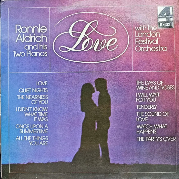 [BUNJANG] Ronnie Aldrich Love LP / 로니 알드리치 Love LP
