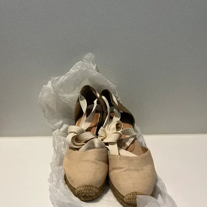 [BUNJANG] Castaner Espadrille Wedge Heel Sandals / 정품 카스타네르 웨지힐 에스파드류 발레리나 샌들