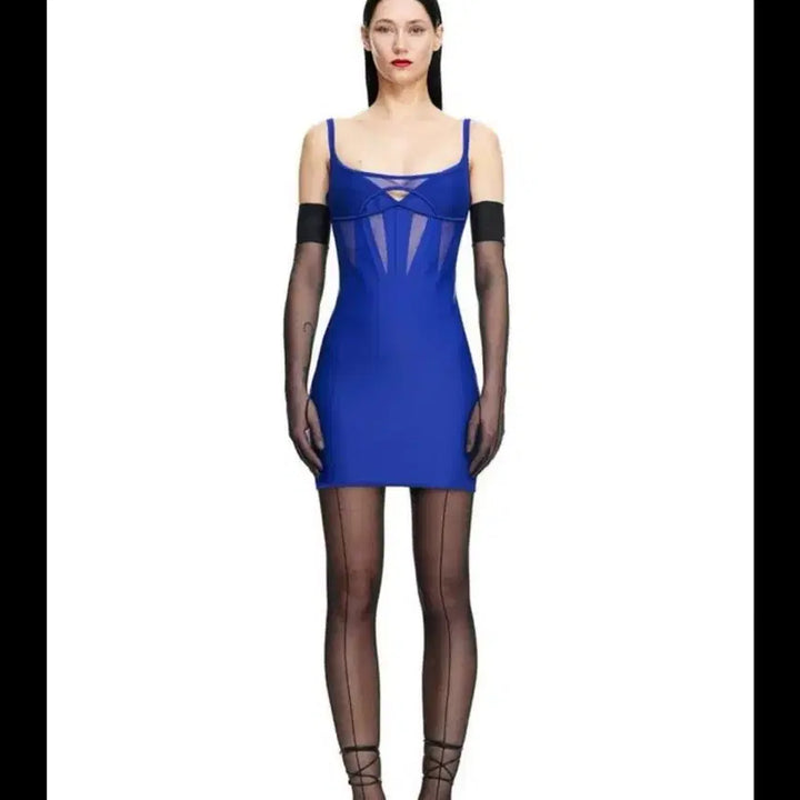 [BUNJANG] H&M Mugler Corset Dress / H&m mugler corset dress