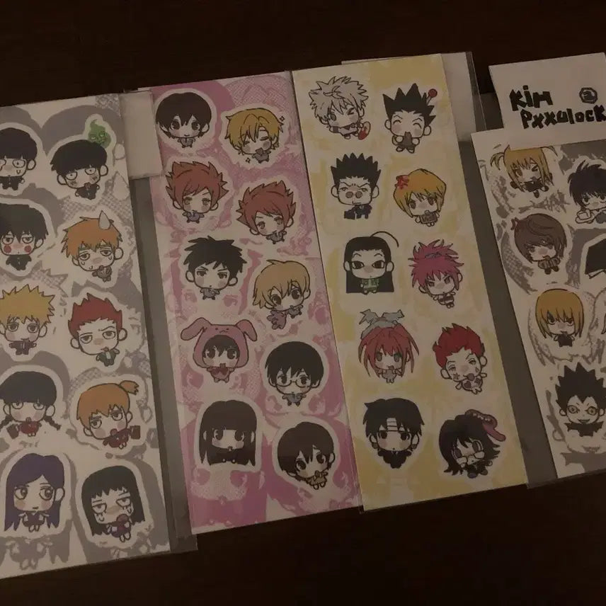 [BUNJANG] Kim Buruk Sticker Bundle Set / 김부록님 스티커 / 헌헌 데스노트 오란고교 몹싸