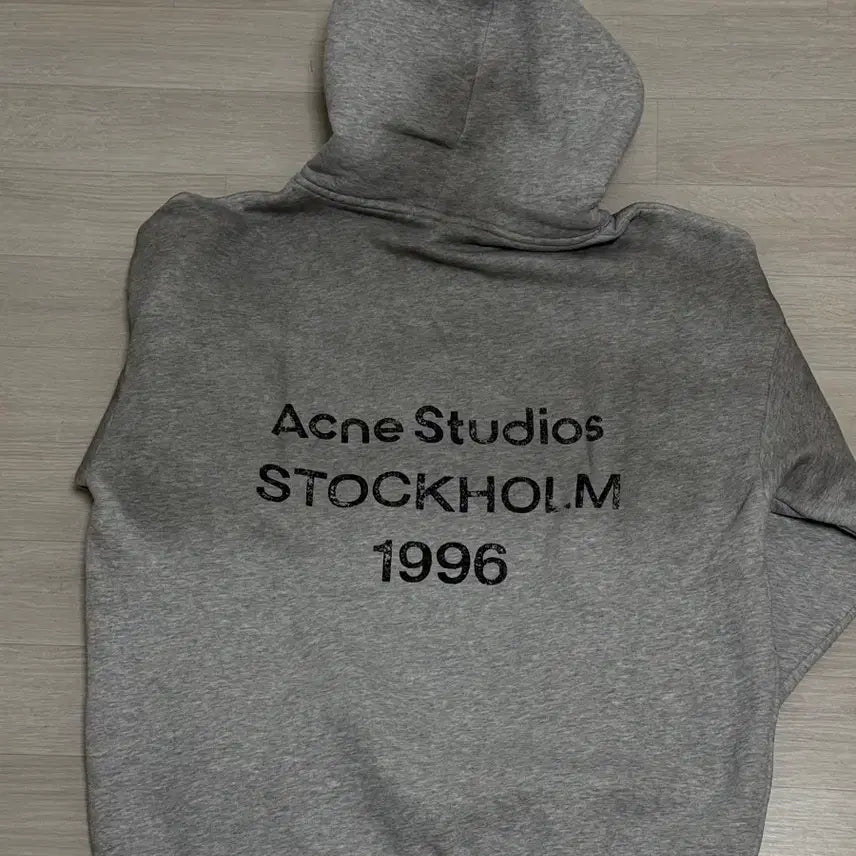 [BUNJANG] Acne Studios Gray Hoodie / 아크네 스튜디오 그레이 후드티