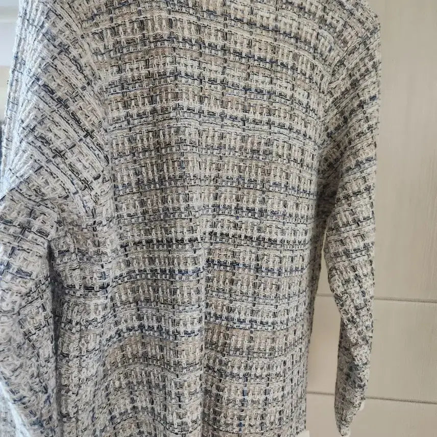 [BUNJANG] Tweed Round Neck Cardigan / 트위드 라운드넥 가디건77 넉넉