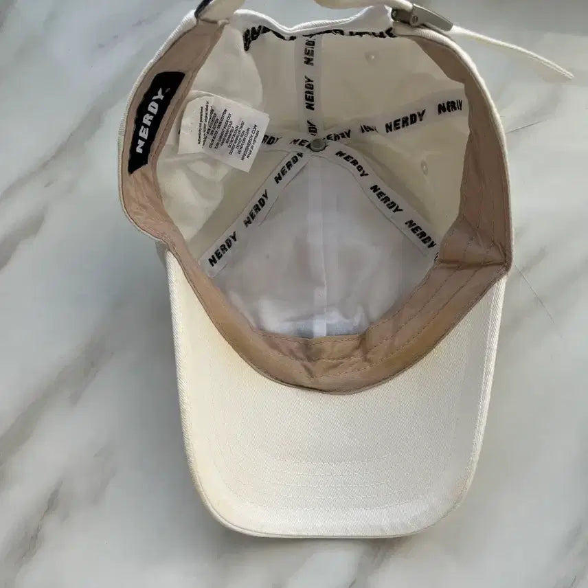 [BUNJANG] NERDY Ivory Ball Cap / 널디 NERDY 볼캡 아이보리