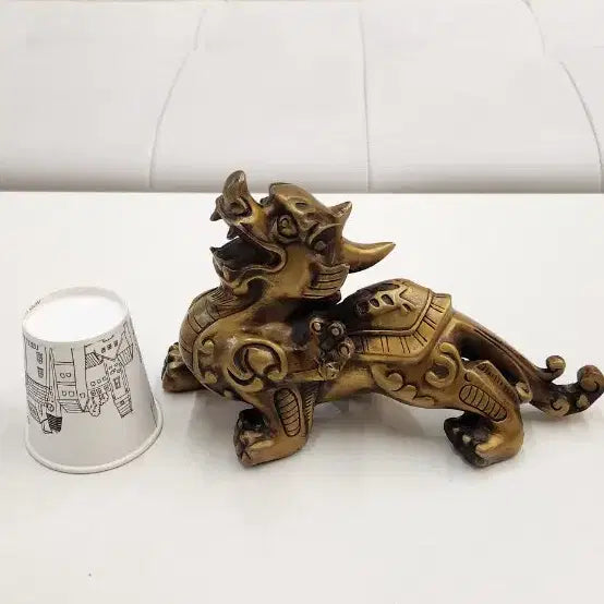 [BUNJANG] Haetae Bronze Statue Pair / 해태 동브론즈