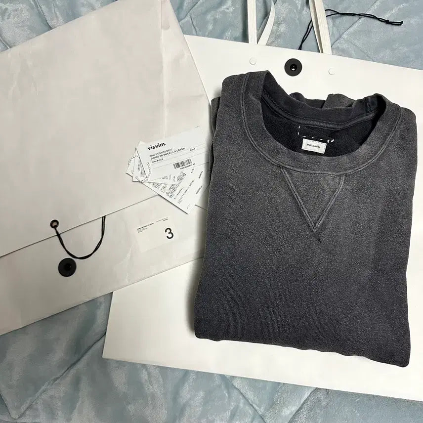 [BUNJANG] Visvim Jumbo Crash Sweatshirt (3) / 비즈빔 25ss 점보 크래쉬 스웻셔츠 (3)